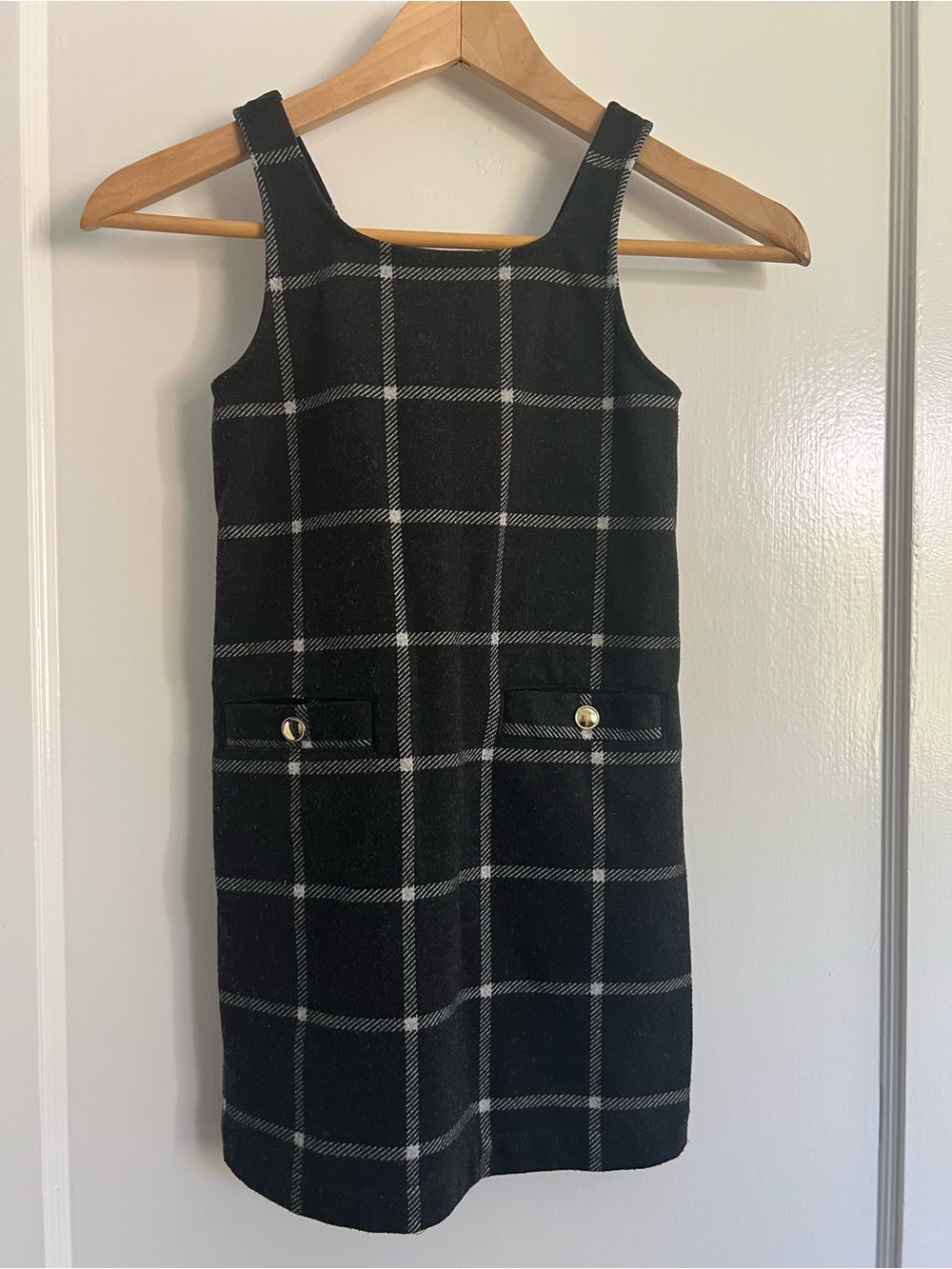 Abercrombie Kids plaid jumper sz 7/8